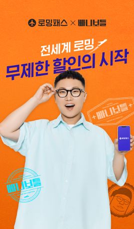 <(위) 핀다이렉트 로밍패스 모델 빠니보틀>